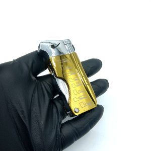 فندک گازی بائوفا طلایی کدL120346