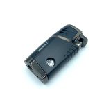 فندک گازی اتمی 2شعله هنسی مشکی نوک مدادی کد L120352