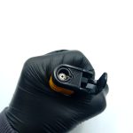 L120355 فندک گازی اتمی هنسی زرد نوک مدادی