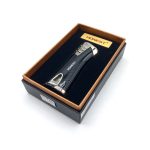 فندک گازی هانست مشکی نقره ای کد L120373