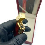 فندک گازی مدل دیروی قرمز طلایی کد L120384