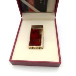 فندک گازی مدل دیروی قرمز طلایی کد L120384