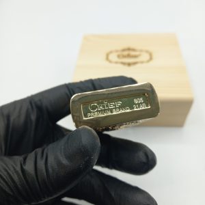 فندک بنزینی چیف طلایی طرح اسب و اژدها کدL130088