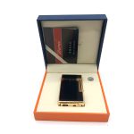 فندک گازی مدل دیرو مشکی طلایی کد L120387