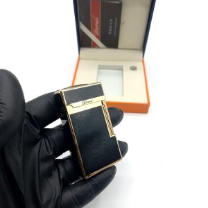 فندک گازی مدل دیرو مشکی طلایی کد L120387