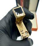 فندک گازی مدل دیرو مشکی طلایی کد L120387