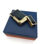 فندک گازی مدل دیرو مشکی طلایی کد L120387