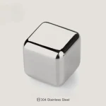 یخ فلزی مکعبی استیل مجموعه 2 عددی کد k310010