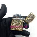 فندک بنزینی زورو طلایی برجسته طرح دراگون کد A130091