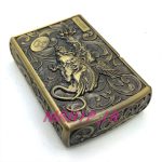 فندک بنزینی زورو طلایی برجسته طرح دراگون کد A130091