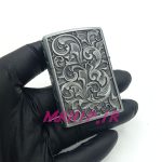 فندک بنزینی زورو سیلور برجسته کد A130093