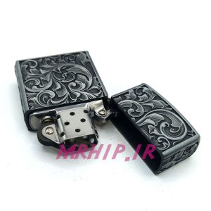 فندک بنزینی زورو سیلور برجسته کد A130093