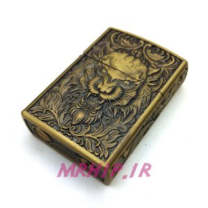 فندک بنزینی زورو طلایی برجسته کد A130101