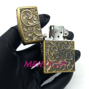 فندک بنزینی زورو طلایی برجسته کد A130094