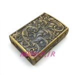 فندک بنزینی زورو طلایی برجسته کد A130094