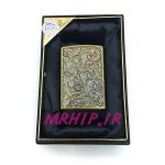 فندک بنزینی زورو طلایی برجسته کد A130094