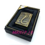 فندک بنزینی زورو طلایی برجسته مار کبری کد A130095