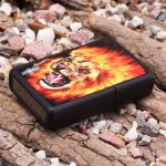 فندک زیپو اصل 28003 | Zippo Mazzi Fiery Lion