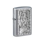 فندک زیپو اصل 49296 | Zippo Dragon Emblem Design