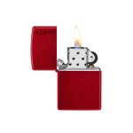 فندک زیپو اصل Zippo Classic Red Zippo Logo | 21063ZL