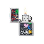 فندک زیپو اصل 48682 | Zippo All Luck Design