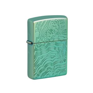 فندک زیپو اصل 48917 | Zippo Topographic map Design