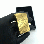 فندک بنزینی زورو طلایی طرح عنکبوت کد d133