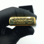 فندک بنزینی زورو طلایی طرح عنکبوت کد d133