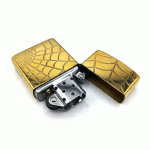 فندک بنزینی زورو طلایی طرح عنکبوت کد d133