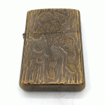 فندک بنزینی زورو برنزی طرح فضانورد کد d134