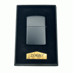 فندک بنزینی زورو مشکی مات کد d137