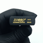 فندک بنزینی زورو طلایی طرح آسفالتی کد d1313