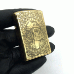 فندک بنزینی چیف طلایی طرح دختر کد d1330