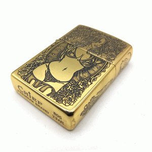 فندک بنزینی چیف طلایی طرح دختر کد d1330