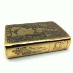 فندک بنزینی چیف طلایی طرح دختر کد d1330