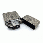 فندک بنزینی چیف سیلور طرح فرشته کد d1332