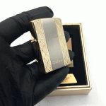 فندک بنزینی چیف سیلور طلایی کد d1333