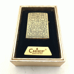 فندک بنزینی چیف طلایی طرح ستاره کد d1334