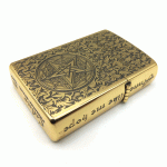 فندک بنزینی چیف طلایی طرح ستاره کد d1334