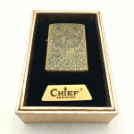 فندک بنزینی چیف طلایی طرح beast کد d1336