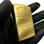 فندک بنزینی چیف طلایی طرح beast کد d1336