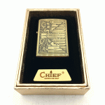 فندک بنزینی چیف طلایی طرح مارلبرو کد d1337