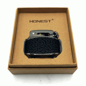 فندک بنزینی هانست مشکی مدل مخملی کد d1319