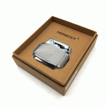 فندک بنزینی هانست طوسی مدل مخملی کد d1320