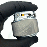 فندک بنزینی هانست طوسی مدل مخملی کد d1320