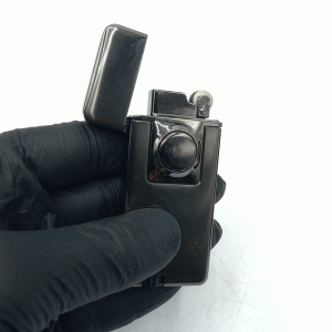 فندک گازی اتمی 2حالته مشکی کد d1229