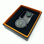 فندک گازی اتمی قطب‌نما و ساعت مشکی کد d1234