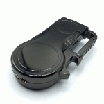 فندک گازی اتمی قطب‌نما و ساعت مشکی کد d1234