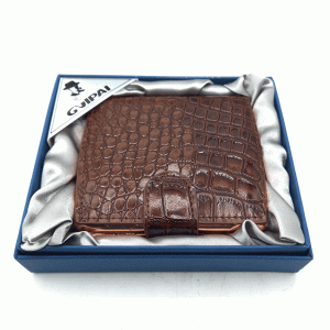 جاسیگاری (قوطی سیگار) گوپای مدل چرم کد D2108