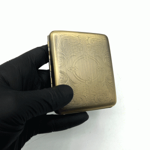 جاسیگاری (قوطی سیگار) فلزی کد D2103